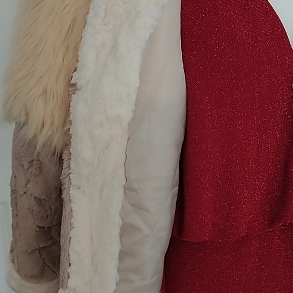 🧥Fun faux fur vintage Jacket, M - Picture 7 of 12